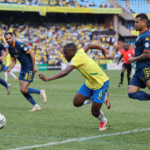 Mamelodi Sundowns beat FAR Rabat 1-0 in the CAF Champions League final first leg after Aubrey Modiba’s stunning free-kick in Pretoria.
