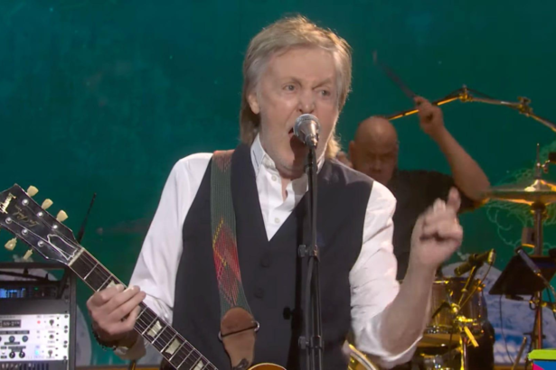 Paul McCartney returned to SNL with three performances, surprise moments, and songs from his upcoming album The Boys of Dungeon Lane.