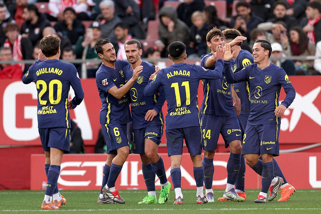 Atlético Madrid defeated Girona 1-0 as Antoine Griezmann played his emotional final home match at the Metropolitano.