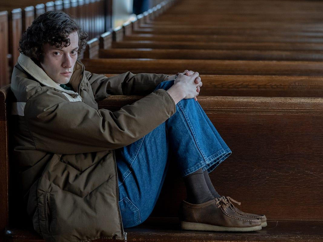 Dominic Sessa plays a young Anthony Bourdain in A24’s Tony, a 1975-set origin story directed by Matt Johnson.