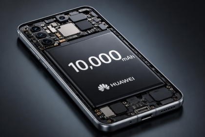 Huawei is reportedly developing a smartphone with a battery larger than 10,000mAh using new battery materials and advanced technology.
