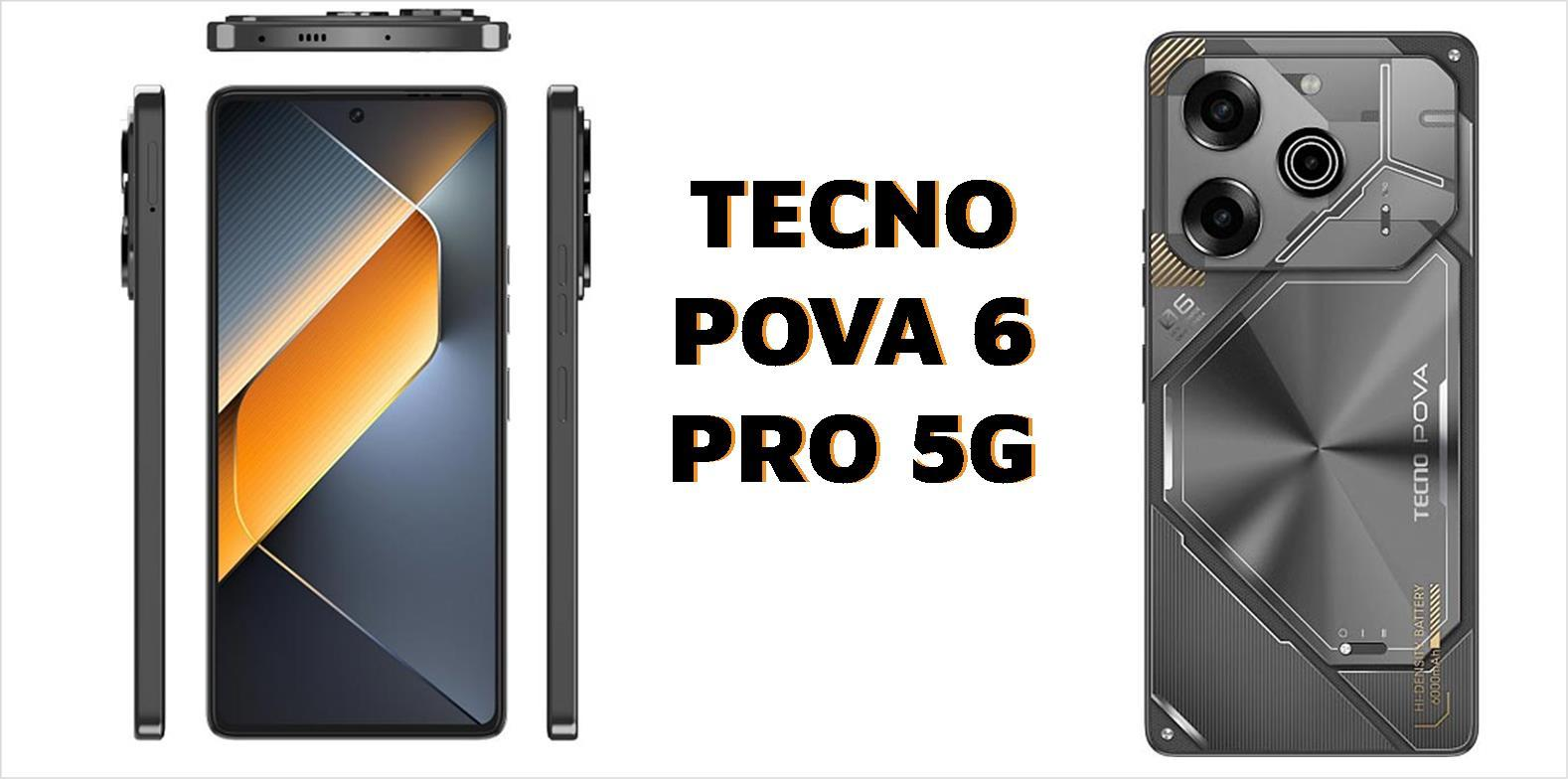 Tecno Pova 8 Pro certifications reveal a 6,500mAh battery, 12GB RAM, 512GB storage, and 5G support ahead of launch.