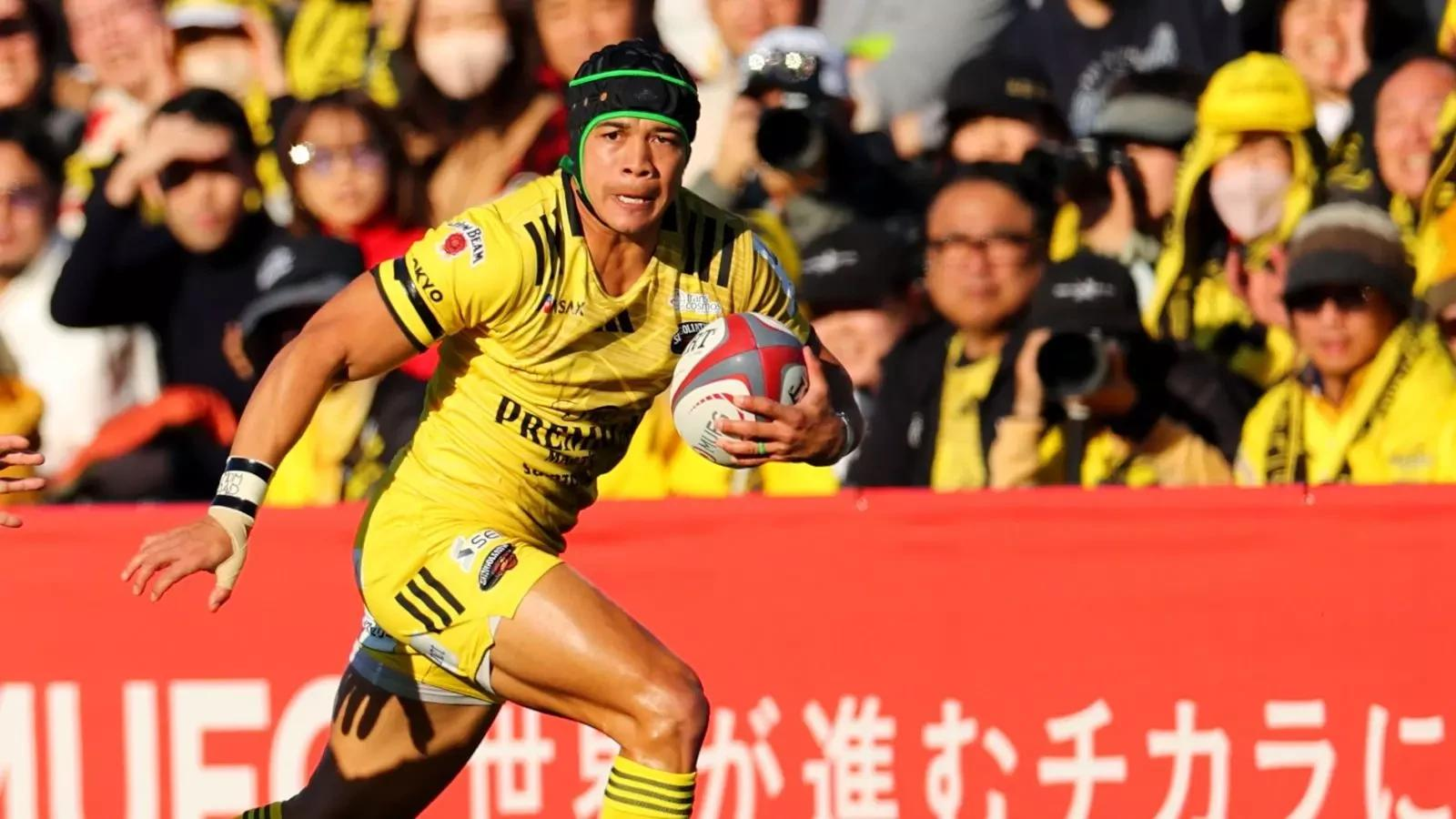 Cheslin Kolbe tops Japan Rugby League One scoring charts after a brilliant season with Tokyo Sungoliath and 185 points in 16 games.