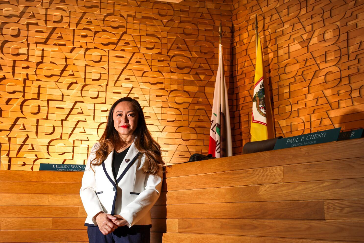 Arcadia Mayor Eileen Wang resigned after agreeing to plead guilty to acting as an illegal agent for China in a major federal investigation.