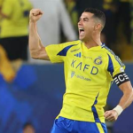 Cristiano Ronaldo reacts after Al-Nassr’s dramatic draw with Al-Hilal delayed the Saudi Pro League title race.