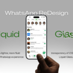 WhatsApp’s new Liquid Glass redesign leaks, revealing a floating chat bar and transparent UI inspired by iOS 26.