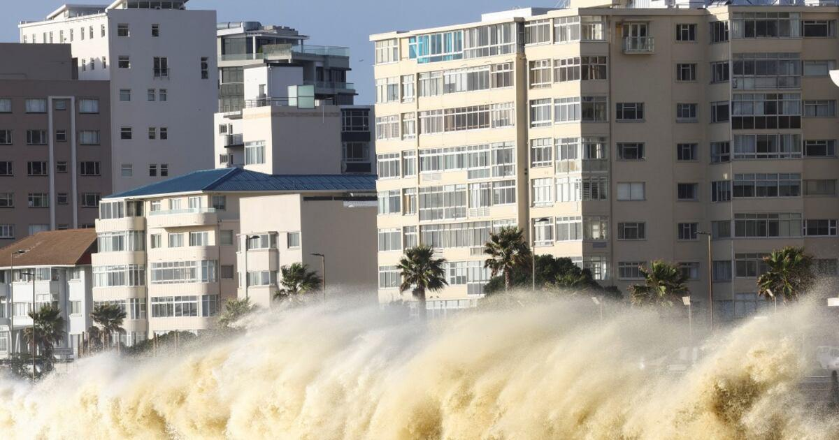 Victoria Bay faces severe flooding and towering waves as powerful storms batter South Africa’s Garden Route and coastal communities.
