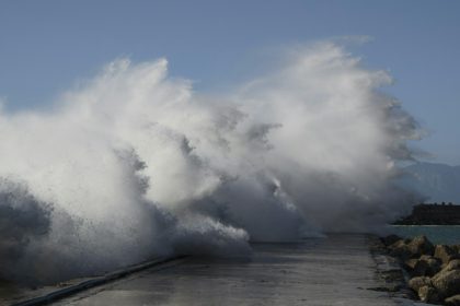 Victoria Bay faces severe flooding and towering waves as powerful storms batter South Africa’s Garden Route and coastal communities.