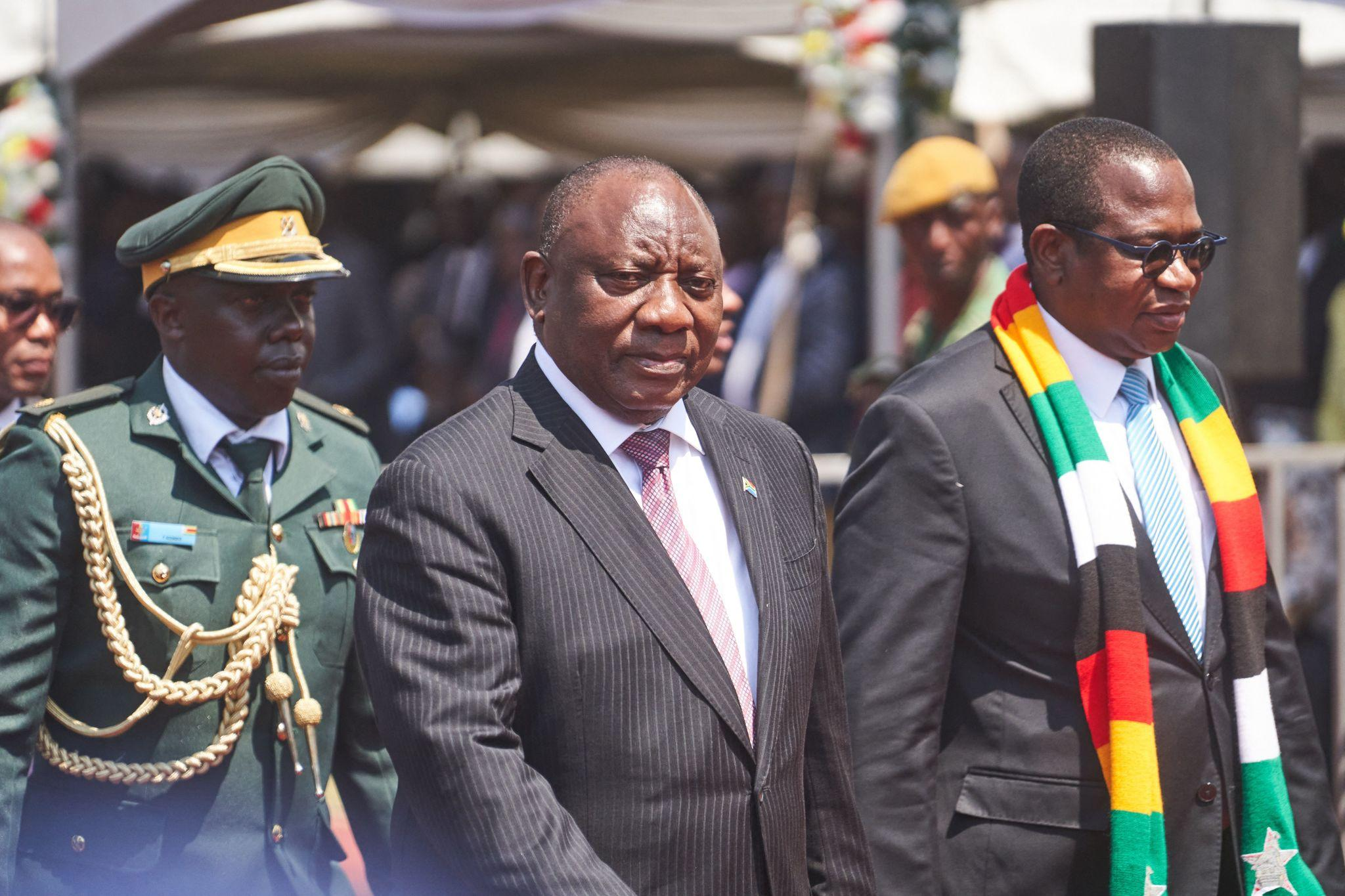 Ramaphosa and Wicknell Chivayo Meeting Sparks Controversy