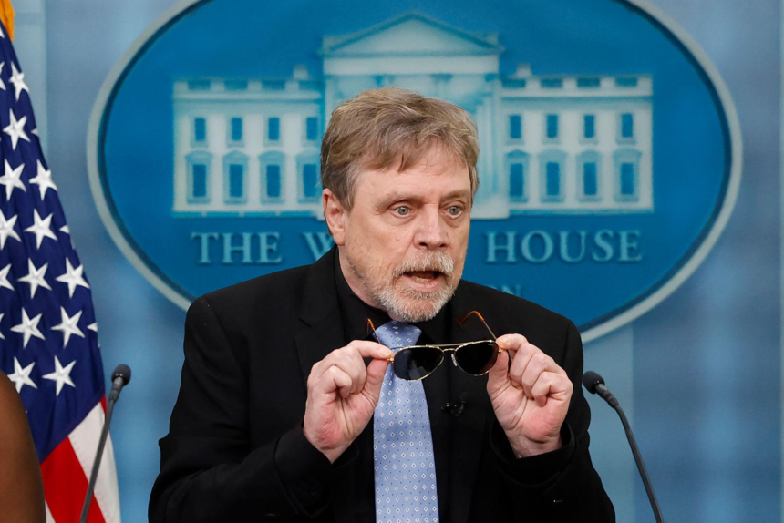 Mark Hamill deleted a Trump grave image after White House backlash, saying he wanted accountability, not death, for the president.