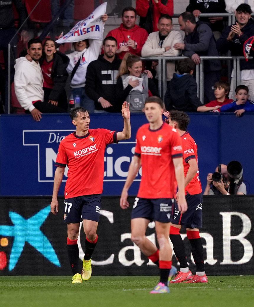 Atlético Madrid defeated Osasuna 2-1 as Ademola Lookman and Alexander Sørloth secured a crucial LaLiga victory in Pamplona.