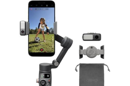 DJI launches the Osmo Mobile 8P smartphone gimbal with a detachable touchscreen remote, AI tracking, and 360-degree cinematic shooting.