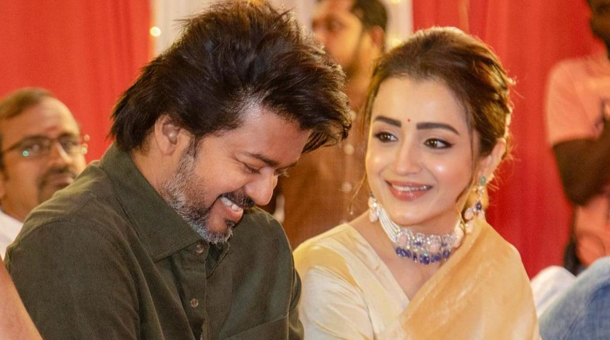 Trisha visits Vijay’s house as TVK leads Tamil Nadu elections. Explore the full story behind this viral moment and political breakthrough.