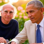 Barack Obama visits Toronto for a major keynote speech while also starring in a new HBO comedy teaser with Larry David.
