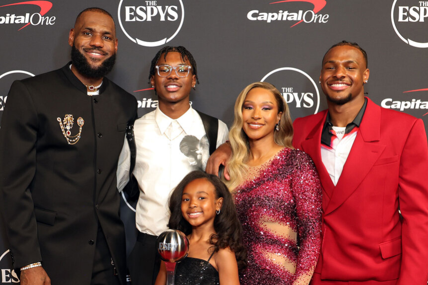Savannah James biography featuring her net worth, age, family, kids, career, Instagram, marriage to LeBron James, and luxury lifestyle.