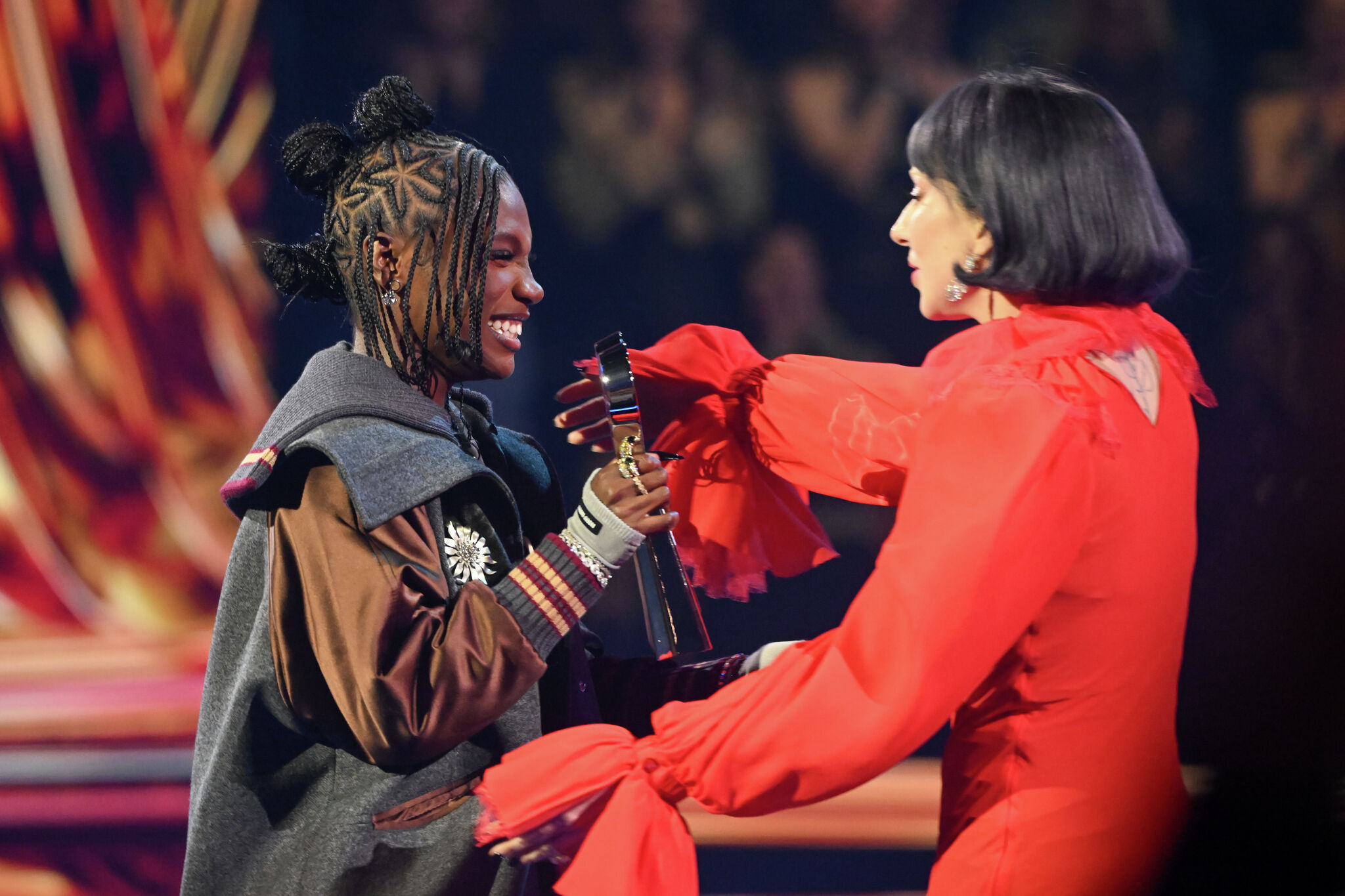 Lady Gaga and Doechii stun in the Runway video, blending couture, emerging designers, and high-fashion camp into a bold visual spectacle.