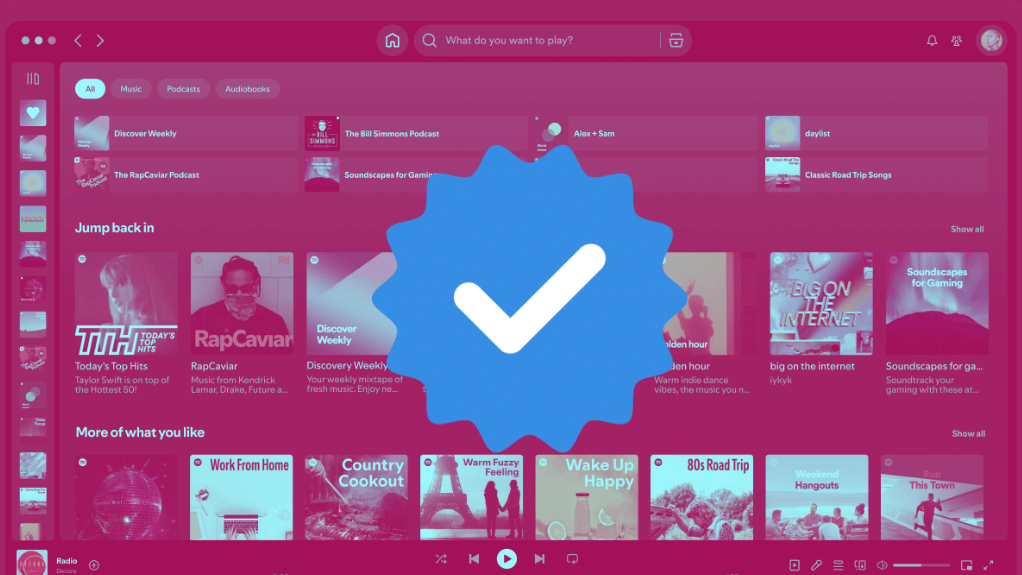 Spotify launches verified badges for human artists while excluding AI-generated profiles from verification.